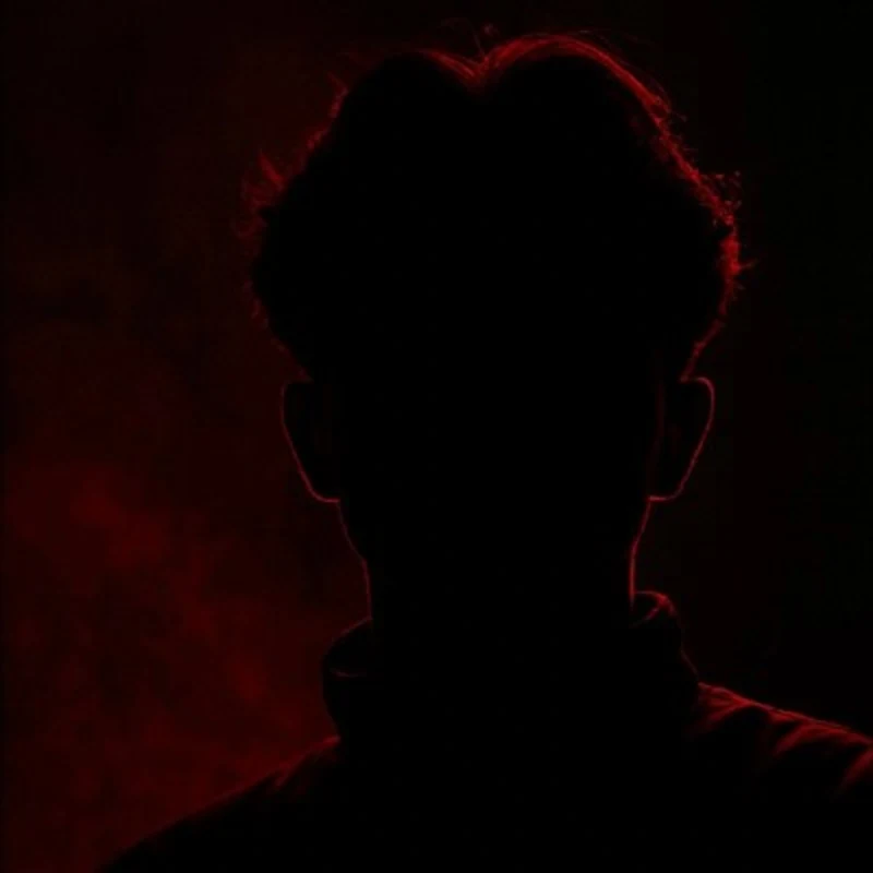 Muhammad Sulthon Nurbahari (SAVEHEX) — silhouette portrait with red rim light
